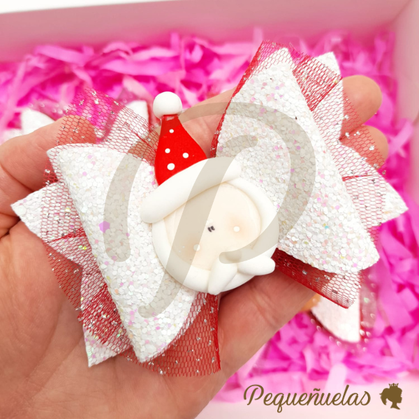 Producto - Moño Aplique Papá Noel