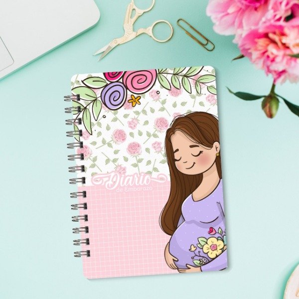 Producto - Diario de embarazo Imprimible Pdf Interactivo