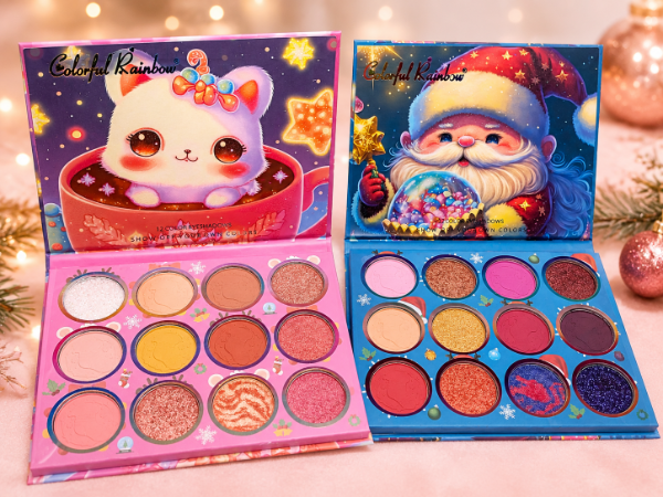 Producto - Sombra glitter colorfull 12 colores