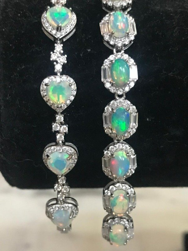 Producto - PULSERA ÓPALO NATURAL PLATA 925