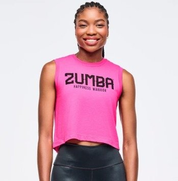 Producto - Zumba Libre Crew Neck Crop Tank