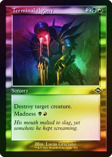 Producto - Terminal Agony Retro Foil-Etched  Modern Horizons 2