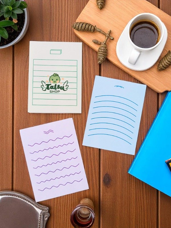 Producto - Block de Notas Adhesivas Rayadas