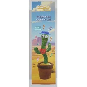 Producto - CACTUS BAILARIN REPRODUCE MÚSICA Y REPITE