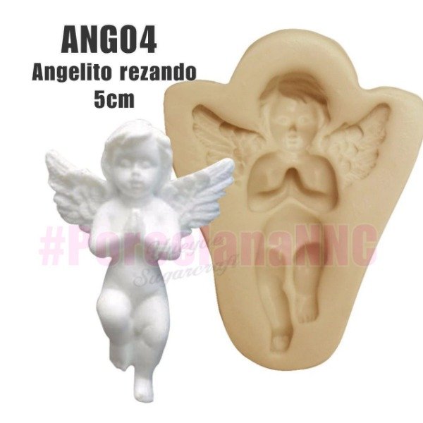 Producto - Molde de Angel mini rezando ANG04