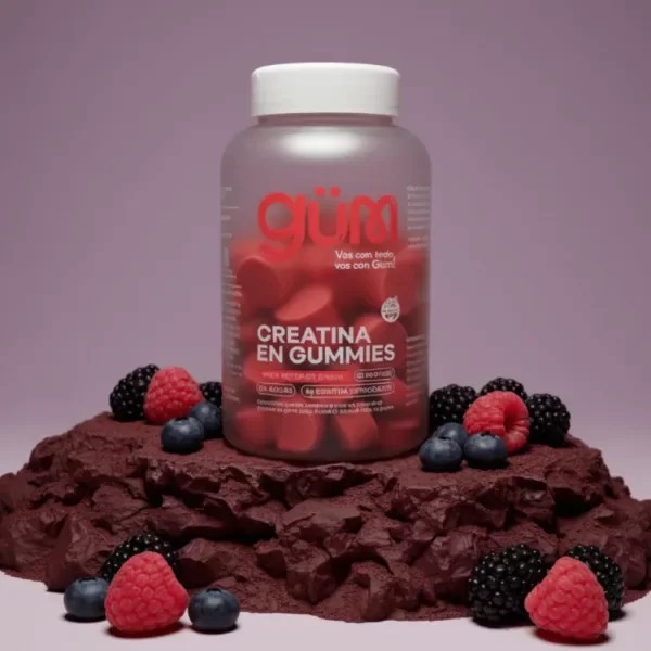 Producto - Creatina En Gomitas Gum Nutrition Frutos Del Bosque Sin Tacc