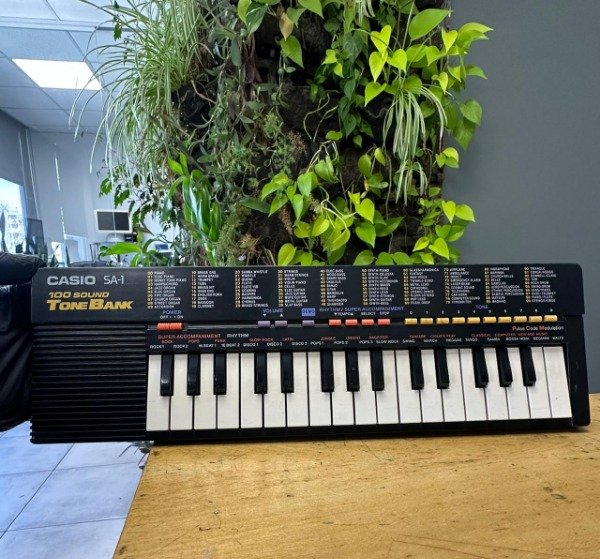 Producto - Piano Casio Sa-1 Con 19 Teclas Y 100 Sonidos Tonebank - 0