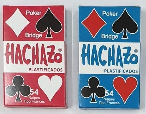 Producto - Naipe Póker Hachazo (x54)