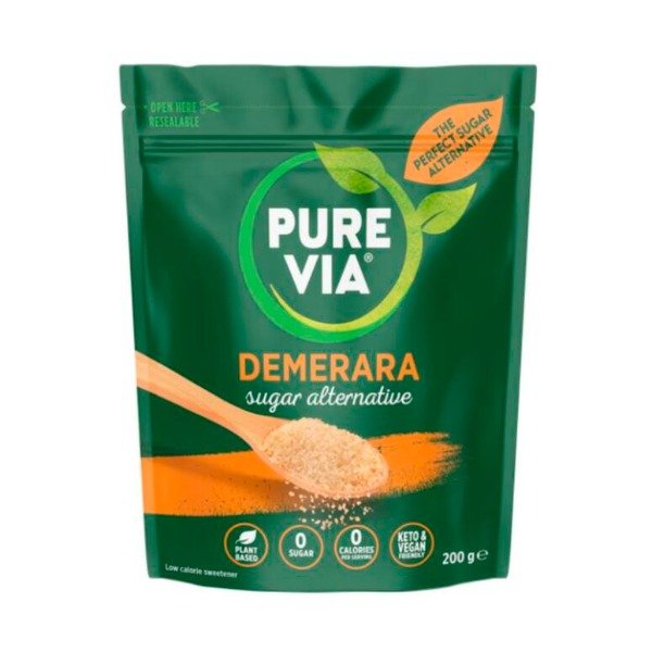Producto - Demerara Azucar Alternativa x 200g PURE VIA