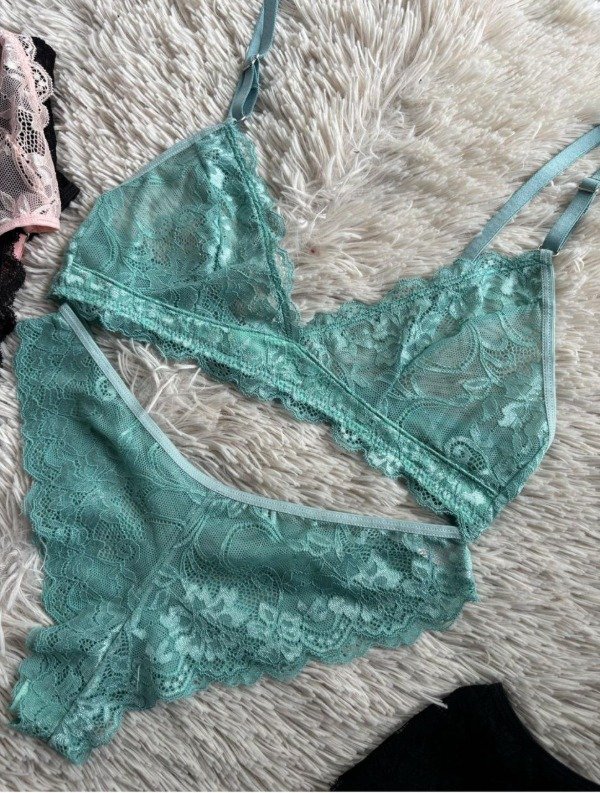 Producto - Conjunto de encaje Lovely- COD 3354