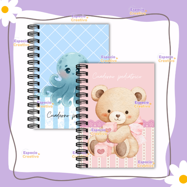 Producto - Tapas cuadernos pediátricos - Primeros Cuidados