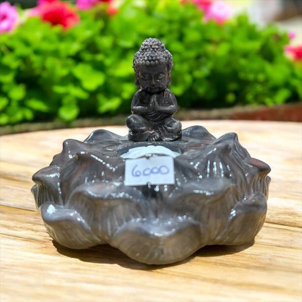 Producto - Porta Vela Flor de loto y Buda