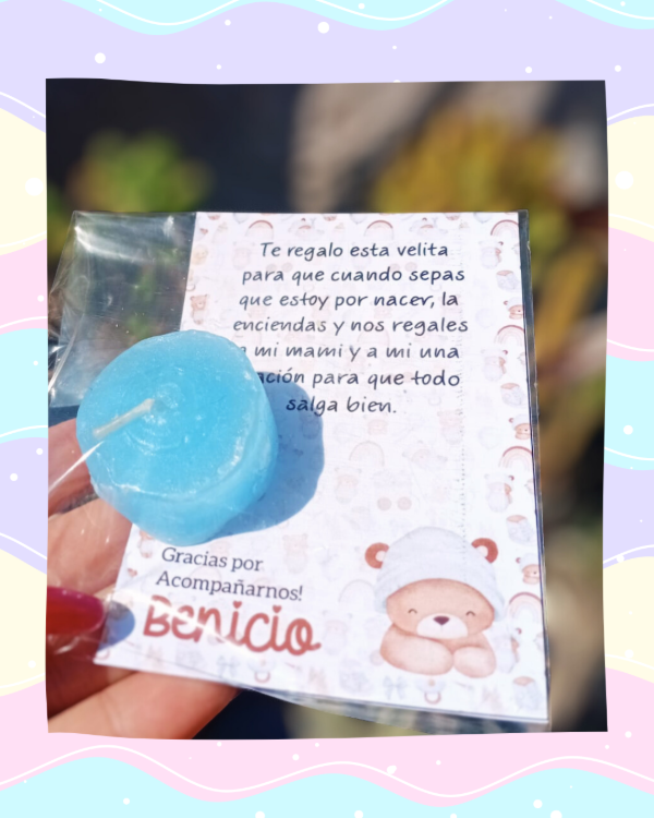 Producto - Velita de nacimiento POR 8 UNIDADES