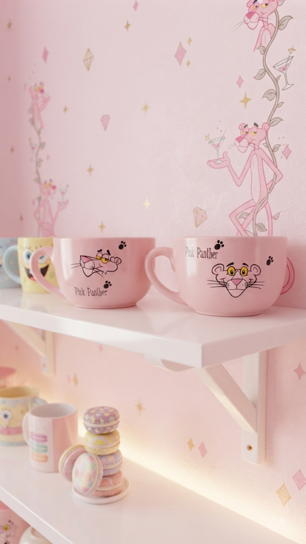 Producto - TAZÓN XL PANTERA ROSA - 0