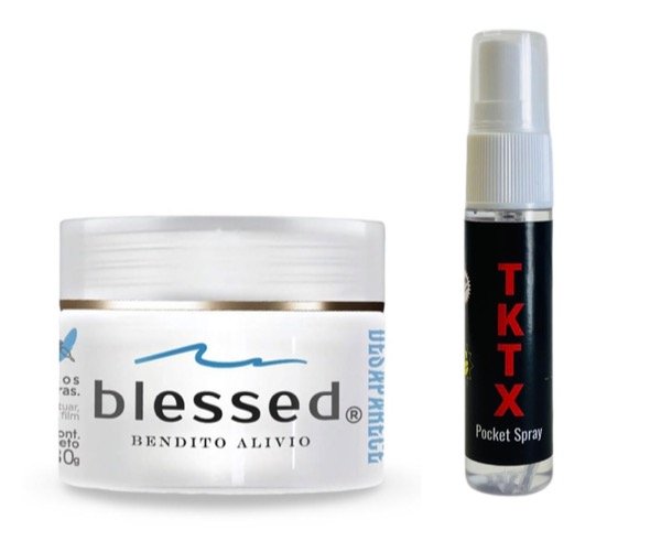 Producto - PROMO COMBO crema Blessed + Spray TKTX