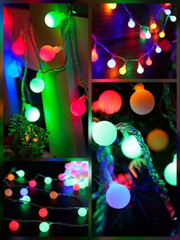 Producto - Guirnaldas de luces bolita - 0