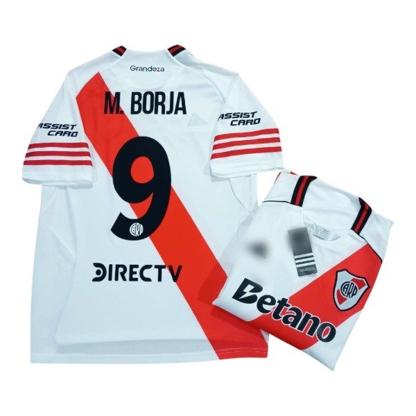 Producto - Camiseta River titular Borja niño