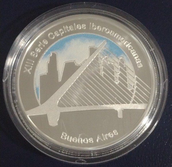 Producto - Argentina 25 pesos 2024 XIII serie Iberoamericana Puente de la Mujer