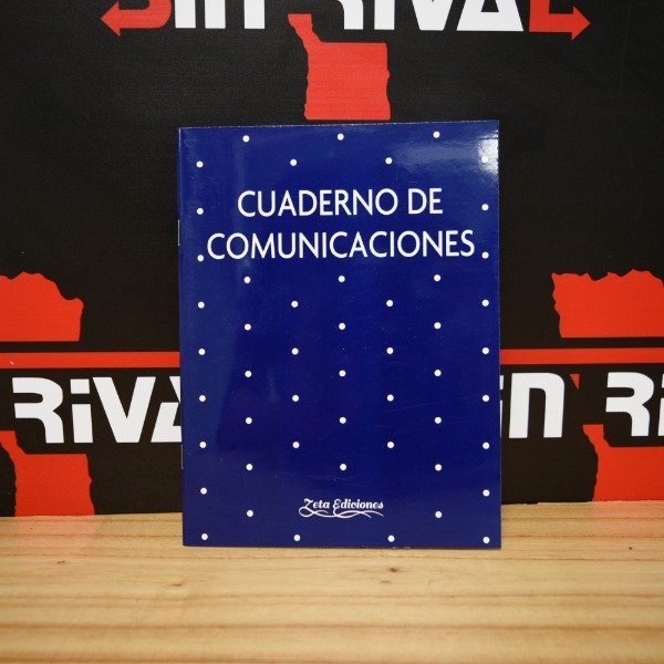 Producto - CUADERNO DE COMUNICACIONES 20 HOJAS