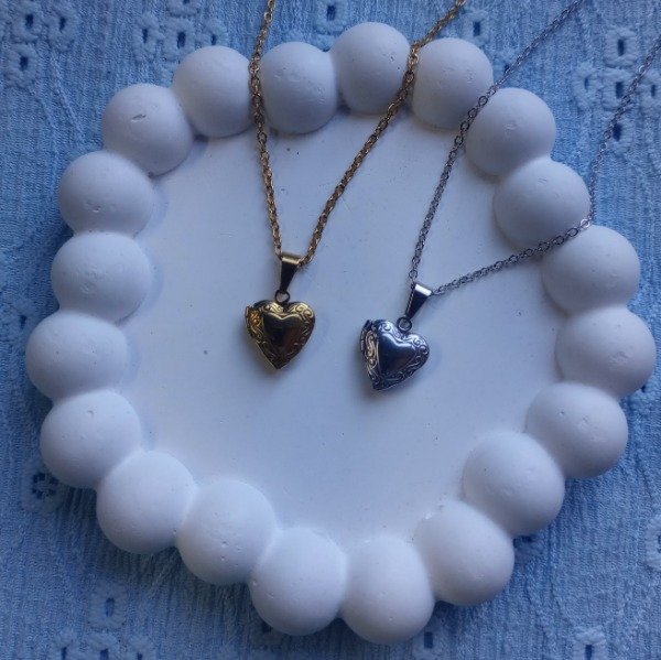 Producto - Collar Relicario Mini Corazón