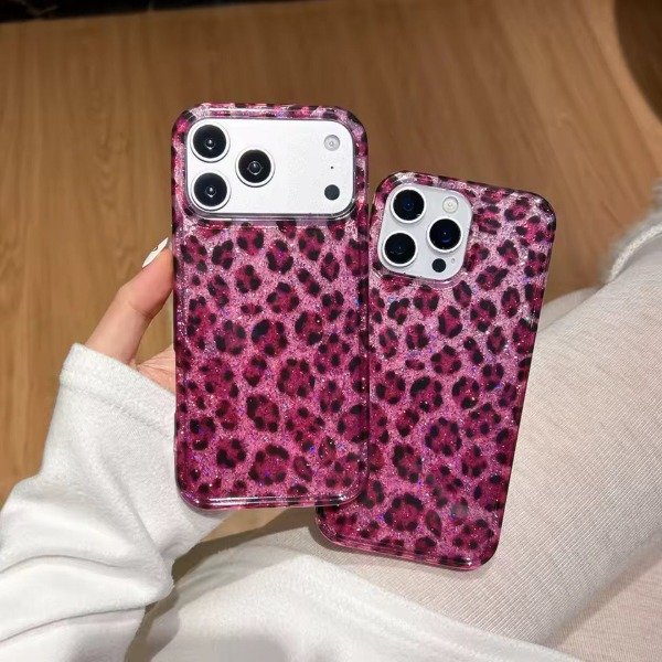 Producto - Case print pink glitter