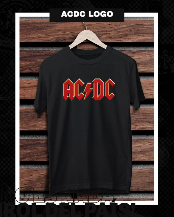 Producto - Remera Negra AC/DC Logo