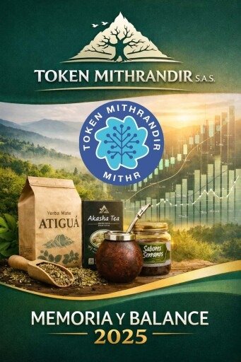 Producto - Libro Digital: "Token Mithrandir SAS - Memoria y Balance 2025" Barreiro-Ventura