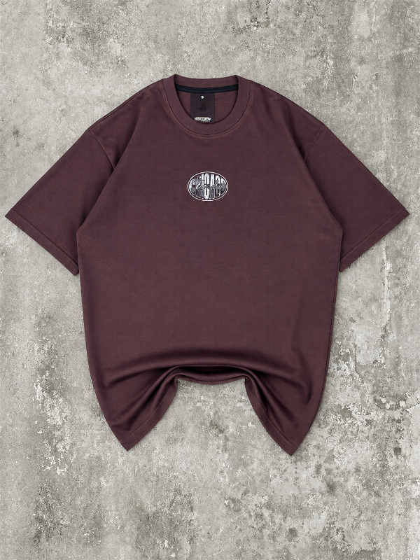Producto - Remera Oversize Chicago Marron - 1