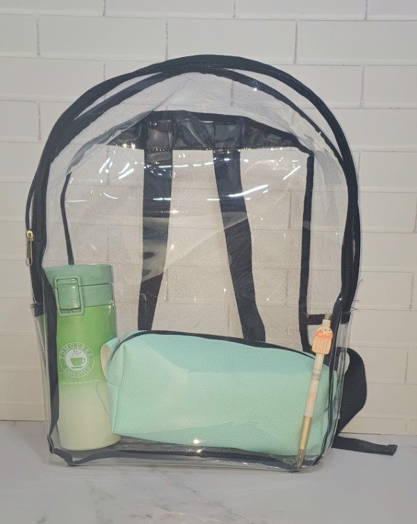Producto - MOCHILA TRANSPARENTE GRANDE