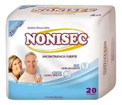 Producto - NONISEC APOSITO INCONTINENCIA FUERTE X 20