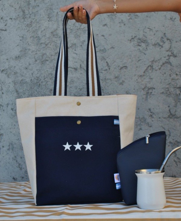 Producto - Bolso Matero 3 Estrellas con Yerbera de regalo!
