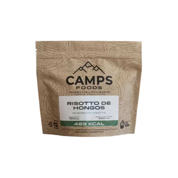 Producto - ALIMENTO RISOTTO DE HONGOS CAMPS FOODS