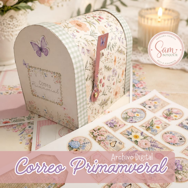 Producto - Kit Imprimible: Correo Primveral - 0