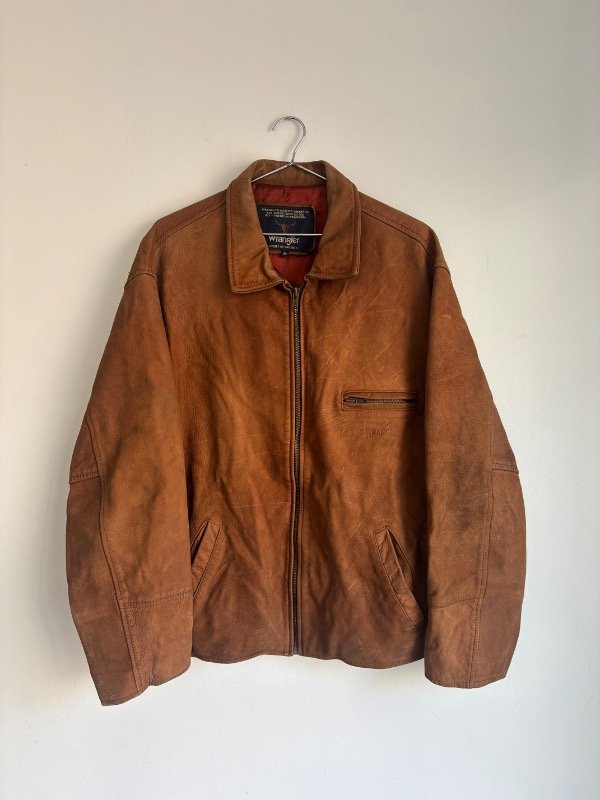 Producto - Campera de Cuero Wrangler Vintage