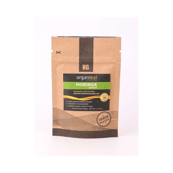 Producto - Moringa En Polvo Organica Organikal 50Gr