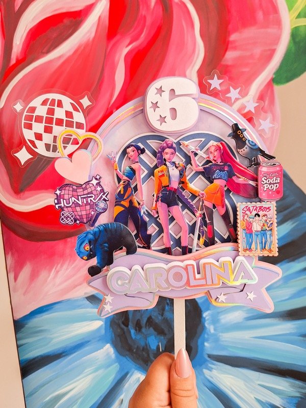 Producto - TOPPER 3D TORTA