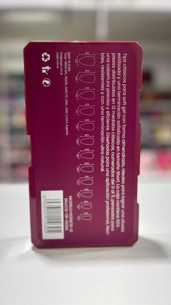 Producto - Tips city girl almendra corta 0305 - 1