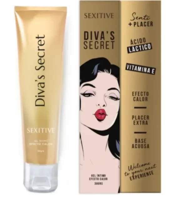 Producto - Efecto Calor 30g Gel intimo Divas Secret - Efecto Calor 30g