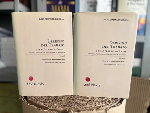 Producto - Derecho del trabajo y seguridad social 2 tomos Grisolia