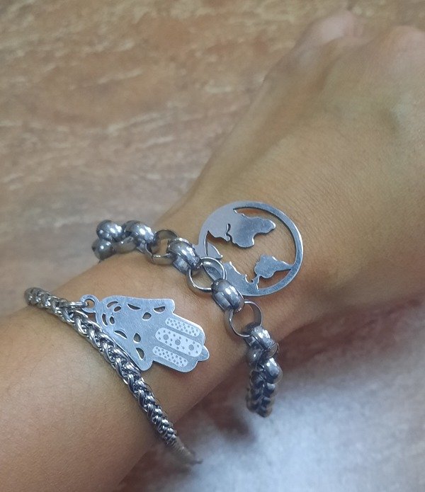 Producto - Pulsera/Tobillera de acero 3