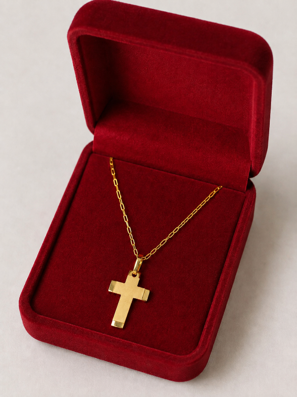 Producto - Cadena de oro con dije Cruz - 0
