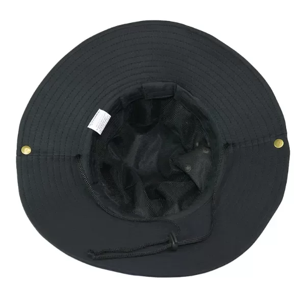 Sombrero australiano liviano de color negro — imagen 2