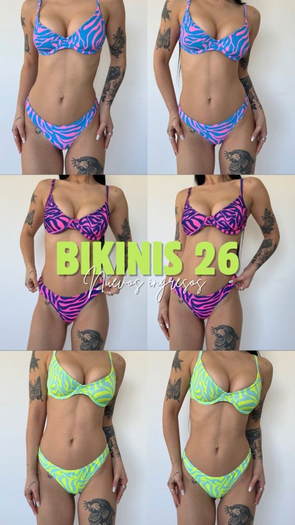 Producto - bikini bombinhas colores