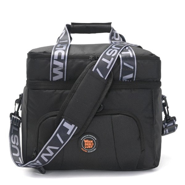 Producto - BOLSO CAMPING/LUNCHERA TERMICA NEGRO WANDERLUST 40526