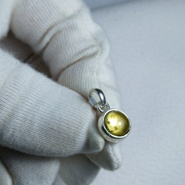 Producto - Dije Plata 925 Helidoro (berilo amarillo) - 4