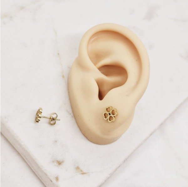Producto - Aros trébol 4 hojas