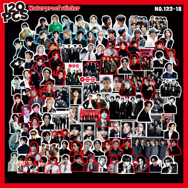 Producto - Sticker BTS Arirang 120 unidades PVC