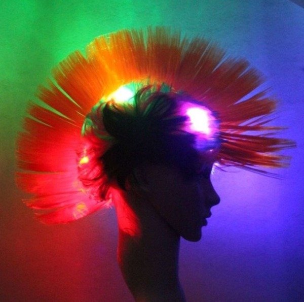 Producto - Pelucas PUNK Led x 12