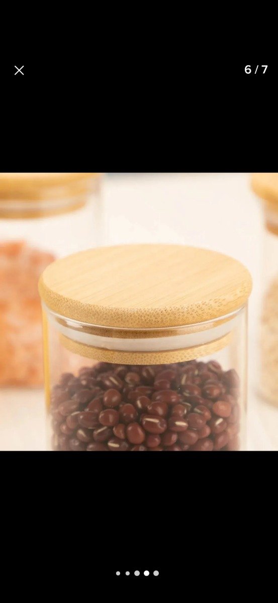 Producto - Frasco con tapa de bambú hermético - 3