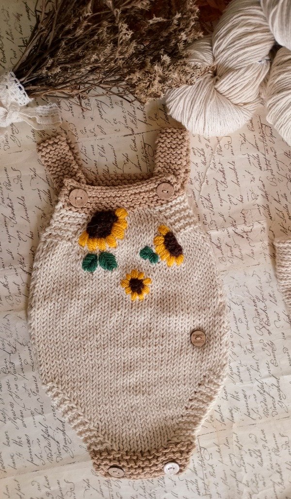 Producto - Jardinero body sunflower